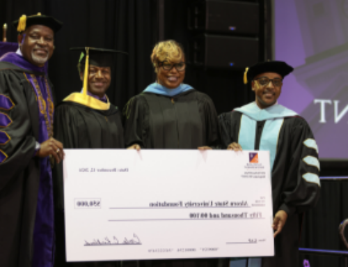 Sowing Seeds of Success — Alumna Carla Kirkland inspires pg电子下载 State graduates and makes $50,000 gift